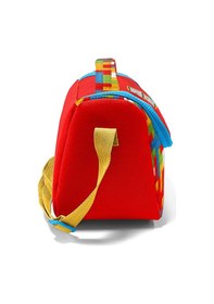 Resim Coral High Kids Renkli Blok Desenli Thermo Beslenme Çantası 11791 Kırmızı 