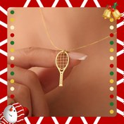 Resim Kadınlar için 1 Adet Özel Kazımalı Tenis Raketi Kolye - Şık Yazı Tipinde Kişiselleştirilmiş İsim, Paslanmaz Çelik Zarif Altın Zincirli, Günlük Takı & Noel, Sevgililer Günü, Doğum Günü Hediyesi, Tenis Aksesuarları, Sofistike Aksesuar, Altın Kaplama Kolye 