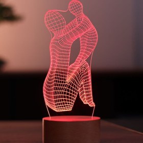 Resim Anneler Günü Figürlü Dekoratif Hediye Led Masa Lambası | BYLAMP 