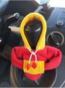 Resim MİRMERRY Sarı Kırmızı Vites Topuz Süsü Hoodie Kapşonlu Araba Vites Poları Araç Vites Sweatshirt 