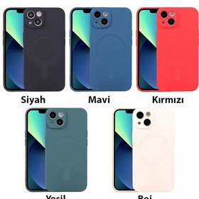 Resim Ally Apple Uyumlu iPhone 14 Plus 6.7Inç Liquid Silica Magsafe Uyumlu Silikon 565439531 