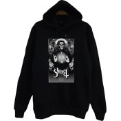 Resim Stonedfame Ghost Baskılı Çocuk Sweatshirt 