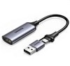 Resim Ugreen 40189 CM489 1080P 30Hz USB Type-C Video Capture Kart HDMI Görüntü Yakalama Kartı 
