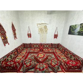 Resim Coton Şark Köşesi Otantik Minder Takımı 23 Parça 