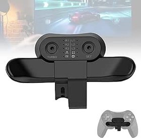 Resim PS4 için kablosuz kumanda - PS4 Controller Paddles Scuff başlığı, PlayStation 4 aksesuarı, PS4 Gamepad için geri tuş eklentisi, genişletilmiş yedek tuşlar Back Button Joystick PS4 PlayStation 4 için 