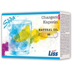 Resim Epinox Soda Sifon Kartuşu 10'lu (CO2-10) 