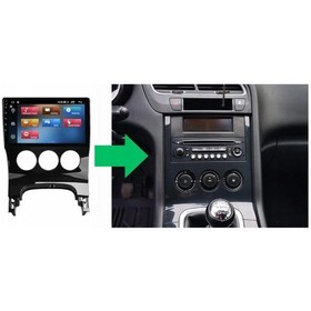 Resim Peugeot 3008 Android Multimedya Sistemi 6-128 Myway 2009-2015 9" 