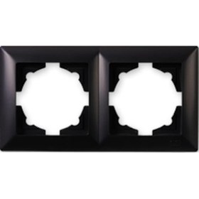 Resim Günsan Visage Ambiance Metalik Siyah 2 li Çerçeve 