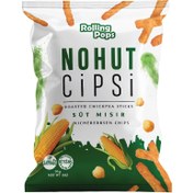 Resim Rolling Pops Süt Mısır Nohut Cipsi 56 G 