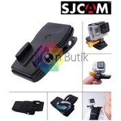 Resim Sjcam Sj4000 Sj5000 360 Derece Dönebilen Klips Kelepçe Aparatı 