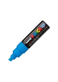 Resim Uni Pc-8K Posca Boyama Markörü 8 Mm Kesik Uç Açık Mavi 