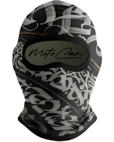 Resim motocan Desenli Mevsimlik Motorcu Maskesi Ve Balaklavası Model 10 