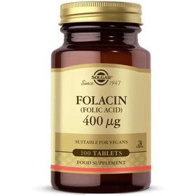 Resim Solgar Folic Acid 400 Mcg 100 Tablet 