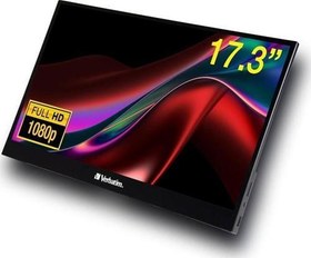 Resim Verbatım Verbatım 17.3" Ips Dokunmatık Pmt-17 6Ms Hdmı Usbc Taşınabilir Monitör 1920X1080 