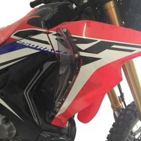 Resim GP Kompozit Honda CRF250 Rally 2017-2020 Uyumlu Bacak Koruma Füme 