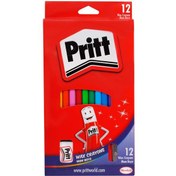 Resim Pritt Mum Pastel Boya Crayon Karton Kutu Silinebilir 12 Renk 1433960 