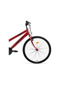 Resim Bisan Dıscover 24 Jant 21 Vites Dağ Bisikleti Metalik Kırmızı 