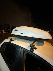 Resim FIRSTBAG 350 LİTRE PORTBAGAJ KİLİTLİ TAVAN ÜSTÜ BAGAJ BEYAZ RENK 