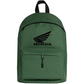 Resim Honda Motocycle Logo Sırt Çantası - Yeşil 
