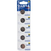 Resim VARTA CR2025 3 VOLT LİTYUM PİL (5Lİ PAKET FİYATI) 