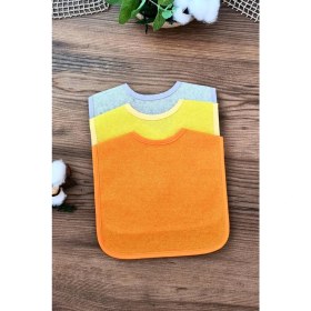 Resim Babydonat Pratik 3'lü Sıvı Geçirmez Bebek Mama Önlüğü 0-18 Ay 