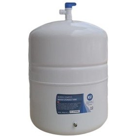Resim Water White 8 Litre-2.2 Galon Beyaz Su Arıtma Basınç Tankı Beyaz 