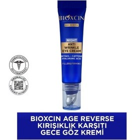 Resim Bioxcin Age Reverse Kırışıklık Karşıtı Göz Kremi 15ml 