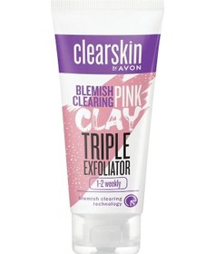 Resim Avon Clearskin Leke Karşıtı 3'ü 1 Arada Pembe Kil Scrub 75 ML 