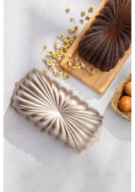 Resim Emsan Golden Alya Baton Döküm Kek Kalıbı Gold 