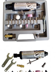 Resim BİTERSE 15 Parça Kutulu Havalı Kalıpçı Taşlama AT-7033K Hymaır 