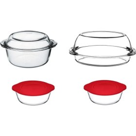 Resim Paşabahçe Borcam Tencere Seti 4'lü 