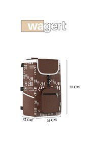 Resim Su Geçirmez Pazar Arabası Torbası 