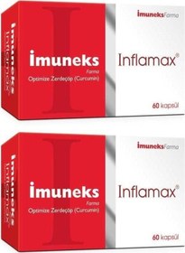 Resim Imuneks Inflamax Optimize Zerdeçöp Curcumin 60 Kapsül 2 Adet 