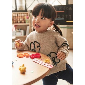 Resim Mayoral Kışlık Kız Bebek Örme Kazak Bej - Bej / 2 Yaş 