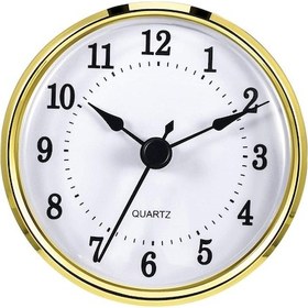 Resim Suntek Magideal Saat Ekleme Pille Çalışan Duvar Altın-jant-arapça Altın 