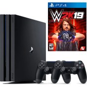 Resim Sony Ps4 Pro 1Tb Oyun Konsolu + 2. Ps4 Kol + Ps4 W2K19 Oyun 