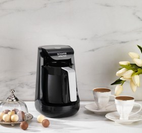 Resim Schafer Coffee Point Türk Kahve Makinesi-Siyah/gri 