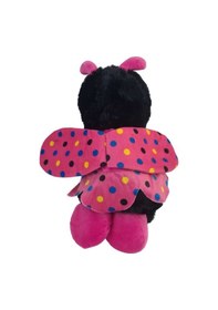 Resim Sevimli Bebek Yüzlü Arı Peluş Oyuncak Uyku Arkadaşı 35 Cm Pembe 