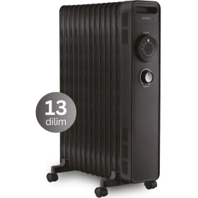 Resim Kumtel 13 Dilim Siyah Radyatör KUM1240S 