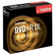 Resim Imation DVD+R 8.5 GB 8X Double Layer Kalın Kutu 5 Adet 