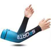 Resim Elmpaly Yazlık Kampçılık Güneş Kolçakları Açık Mavi Uv Koruma Spor Bisiklet Balıkçılık Açık Mavi 