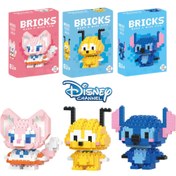 Resim 1 Adet/2 Adet Stitch, Lumière & Goofy Yapı Blokları - Harika Çizgi Film Temalı Mini Tuğlalar DIY Kreatif Montaj için. Oda Dekoru veya Hediye (Doğum Günü) olarak Mükemmel, Parti Eşyası, Şık Tasarım, Sağlam Konstrüksiyon, Hassas Uyum 
