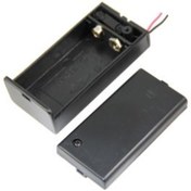 Resim 9Volt Pil Kutusu Kapaklı Swiçli 