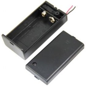 Resim 9Volt Pil Kutusu Kapaklı Swiçli 
