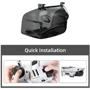 Resim Geekyou Djı Mini 2/mavic Mini İçin Şeffaf Siyah Plastik Gimbal Korumalı Lens Kapak Mm2-q9430 