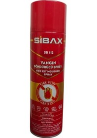 Resim Sibax Sb112 Yangın Söndürüçü Sprey 600 Ml 181km9901309 Renkli 