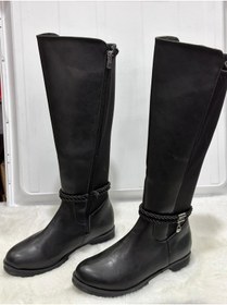 Resim MLK DERİ DİZ ALTI GÜNLÜK KULLANIM ÇİZME 