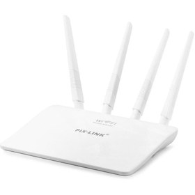 Resim Pix-Link Wıfı Repeater + Router + Ap 300MBPS Beyaz LV-WR21Q 