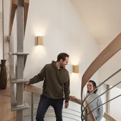 Resim Smart Wi-fi Orbis Wood Aplik 21 cm 