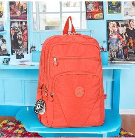 Resim Çok Gözlü Su Geçirmez Suluklu Ortopedik Sırt Çantası Model 74 